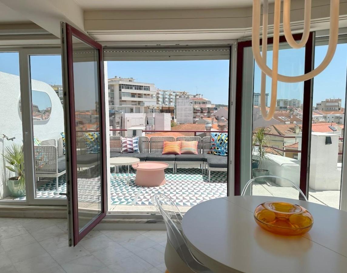 Groovy Caparica Gem With Large Sunny Terrace Apartment Costa da Caparica Exterior photo